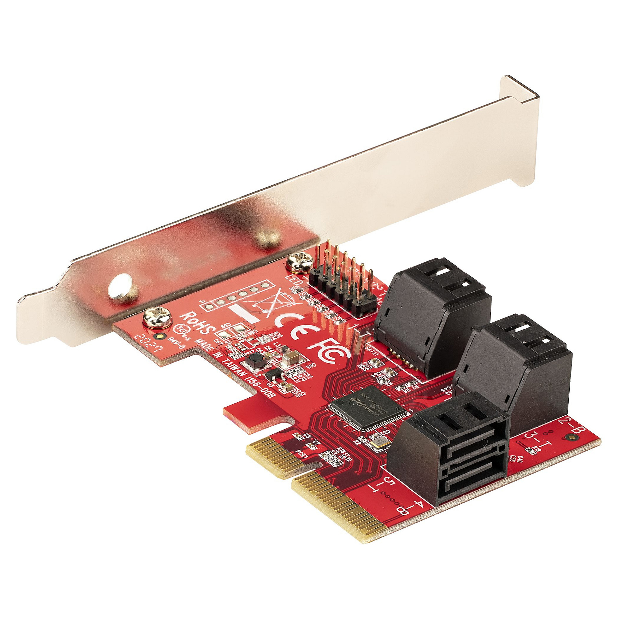 SATA PCIe kontroler STARTECH.COM 6-portni (6P6G-PCIE-SATA-CARD)-16