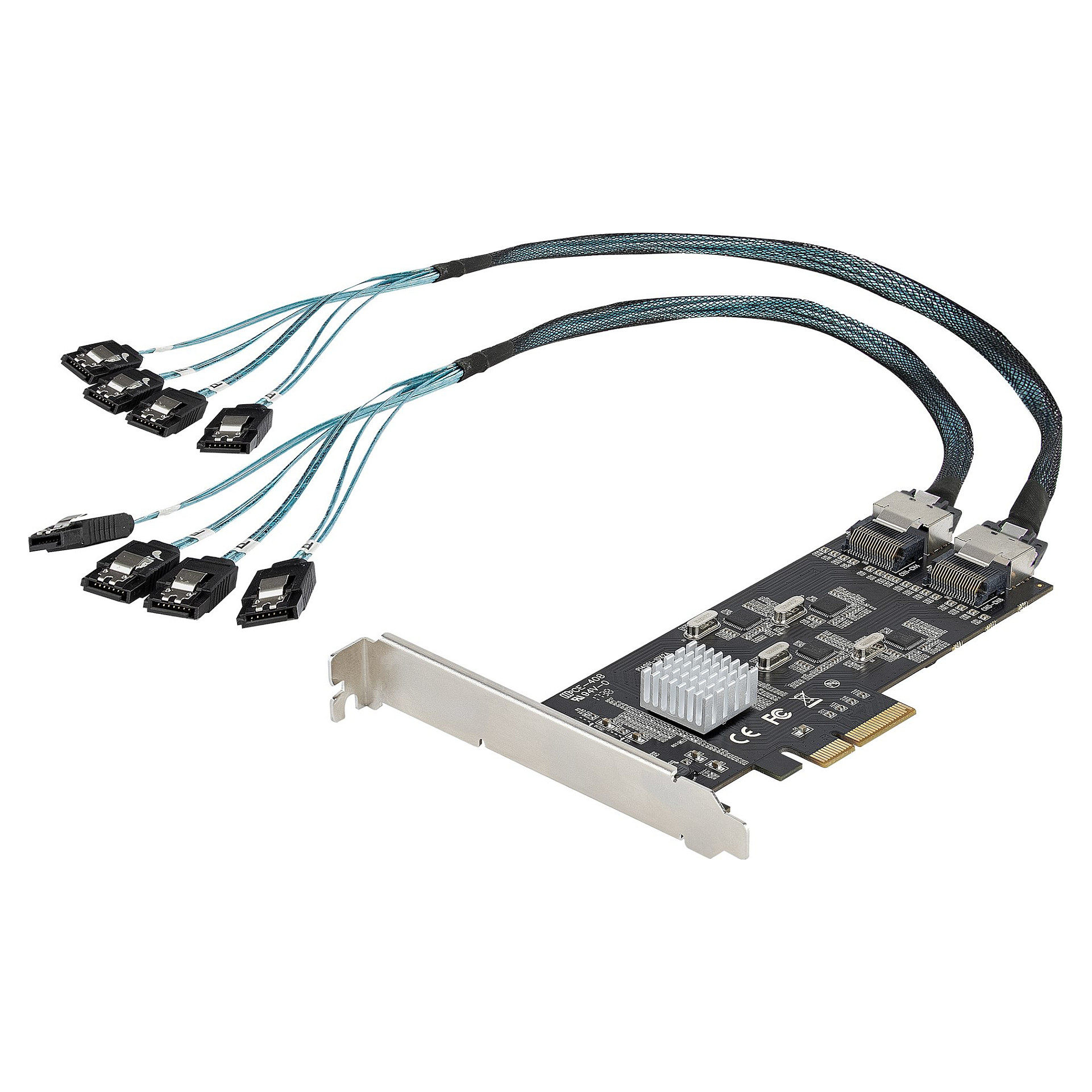PCIe SATA kontroler STARTECH.COM 8P6G-PCIE-SATA-CARD, 8-portni, 6Gbps, PCIe x4-8