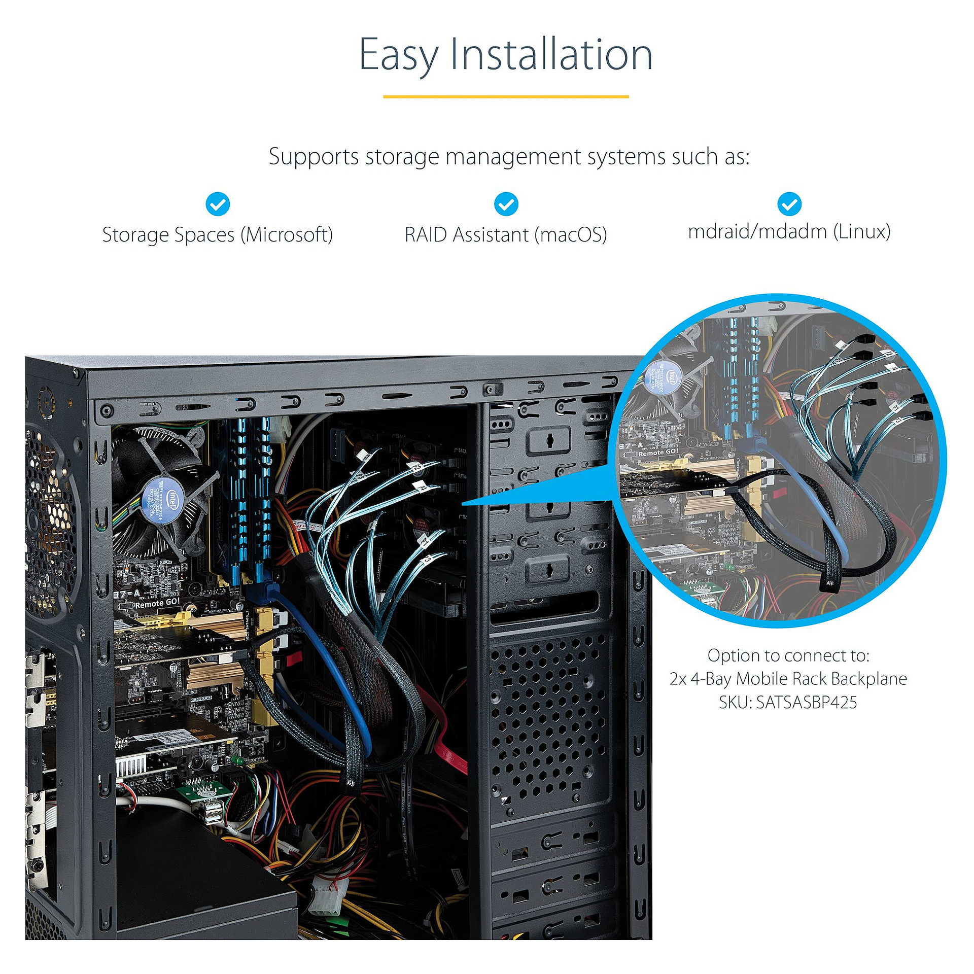 PCIe SATA kontroler STARTECH.COM 8P6G-PCIE-SATA-CARD, 8-portni, 6Gbps, PCIe x4-12