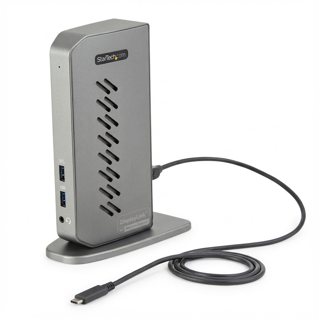 Priključna stanica STARTECH.COM model (USB-C, USB-A, dual HDMI, DisplayPort, 6 USB Type-A, headset audio)-4