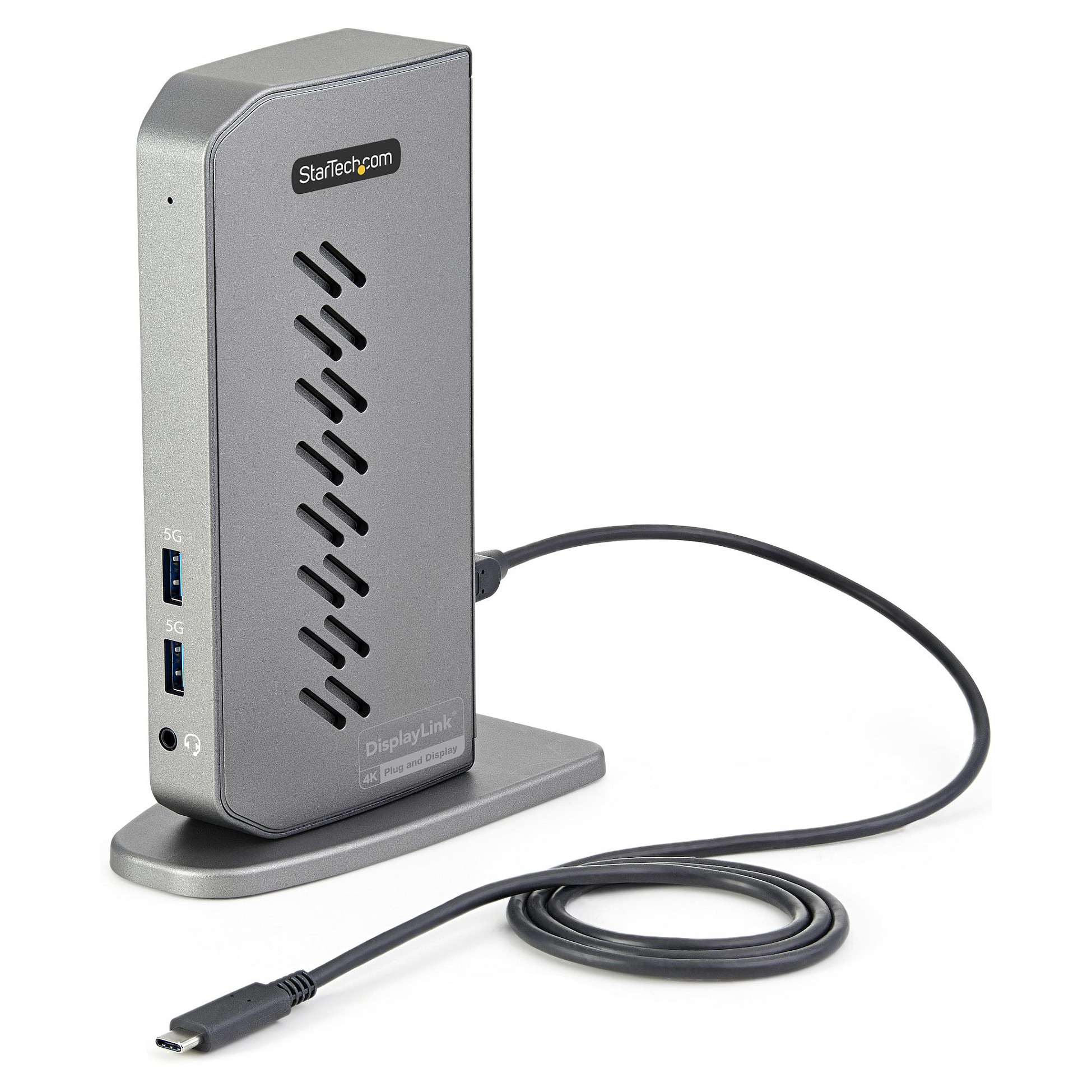 Priključna stanica STARTECH.COM model (USB-C, USB-A, dual HDMI, DisplayPort, 6 USB Type-A, headset audio)-9