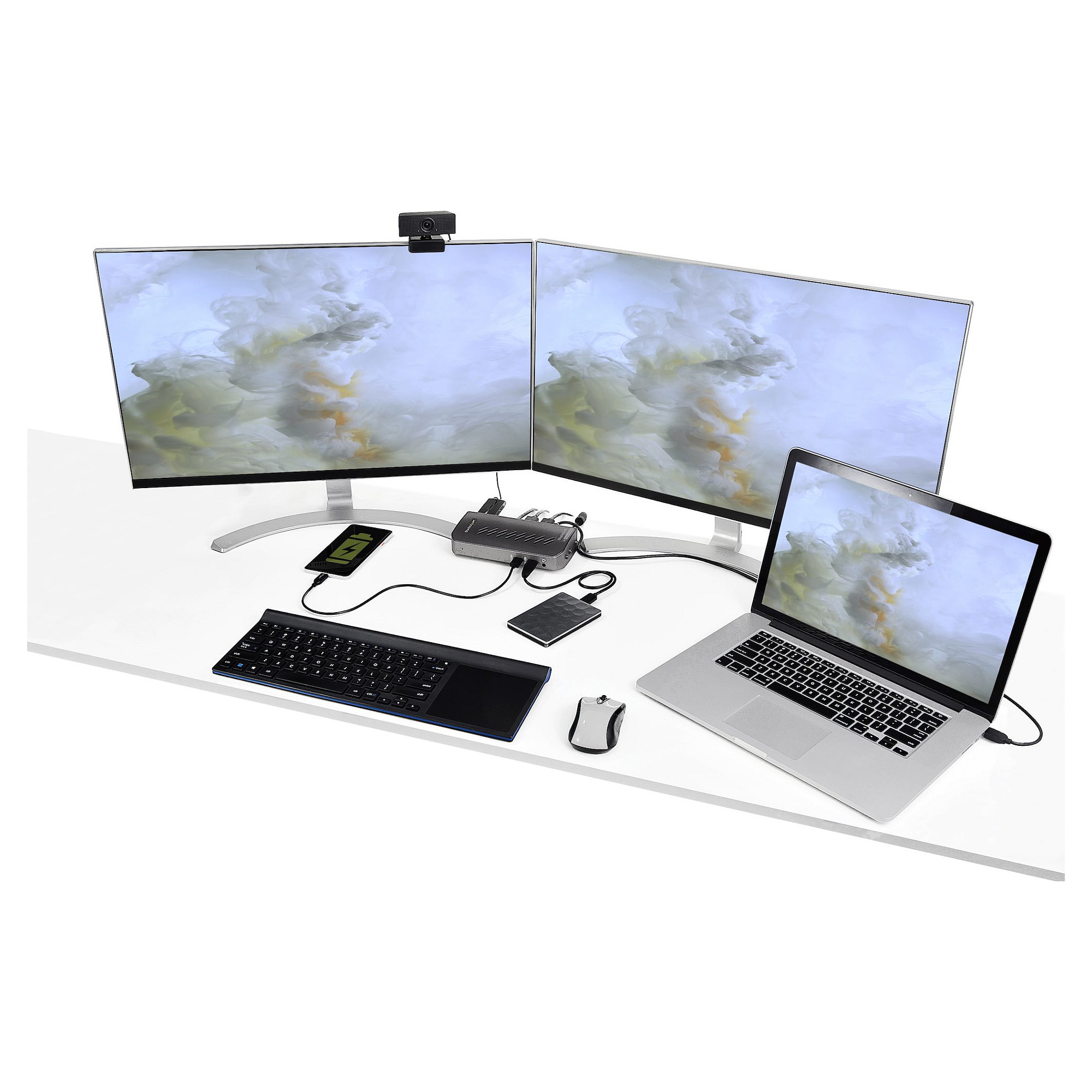 Priključna stanica STARTECH.COM model (USB-C, USB-A, dual HDMI, DisplayPort, 6 USB Type-A, headset audio)-12