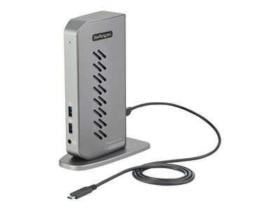 Priključna stanica STARTECH.COM model (USB-C, USB-A, dual HDMI, DisplayPort, 6 USB Type-A, headset audio)-0