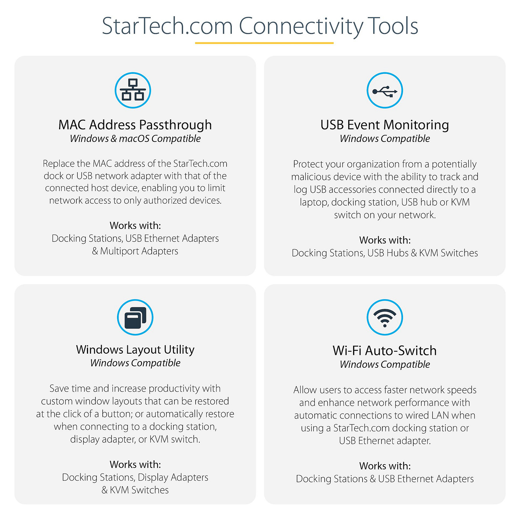 Adapter STARTECH.COM USB-C multiport (4K HDMI, USB 3.2 Gen 2, Gigabit Ethernet)-11