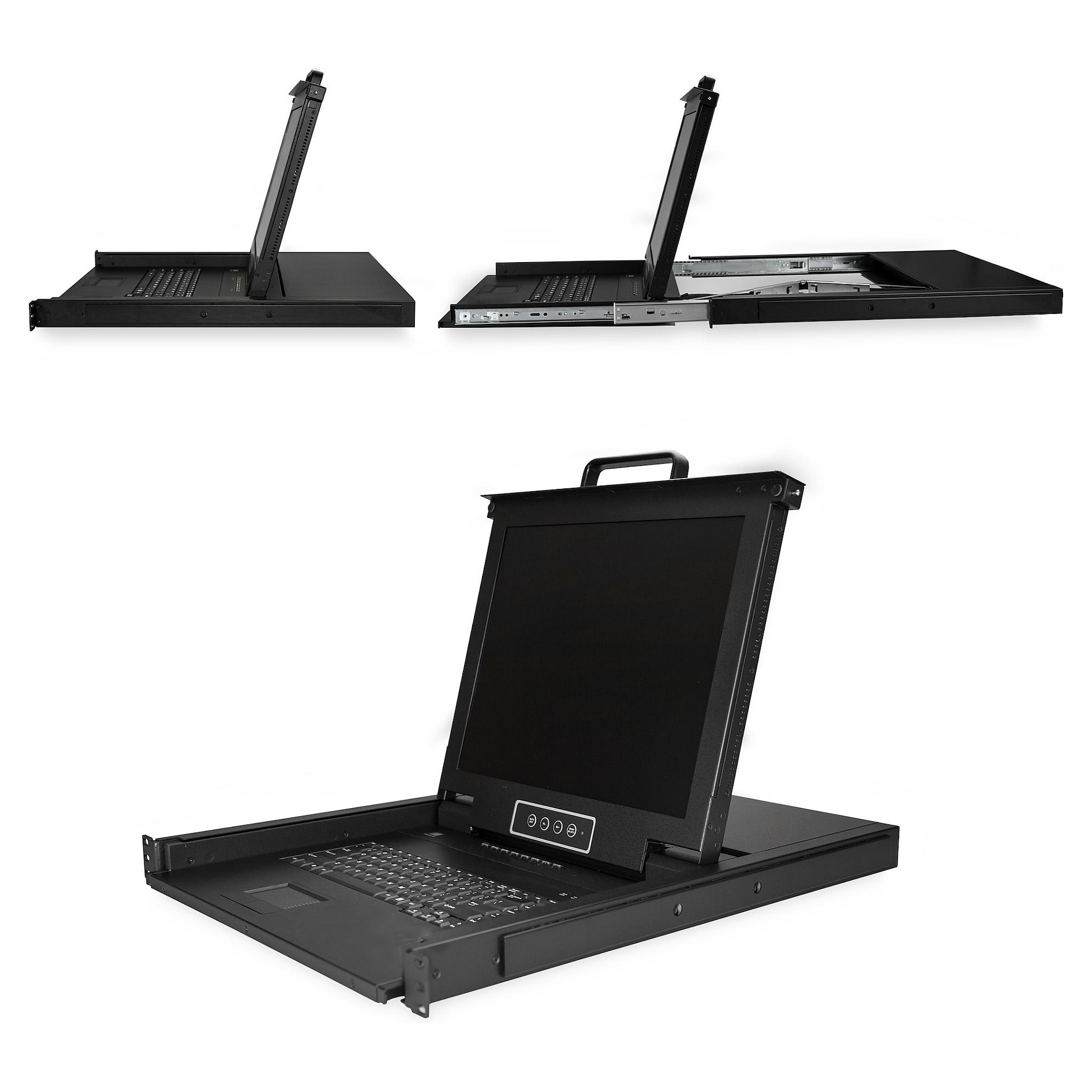 KVM Switch STARTECH.COM RKCONS1708K (8-portni, 17" LCD, 1U Rackmount, VGA, USB)-6