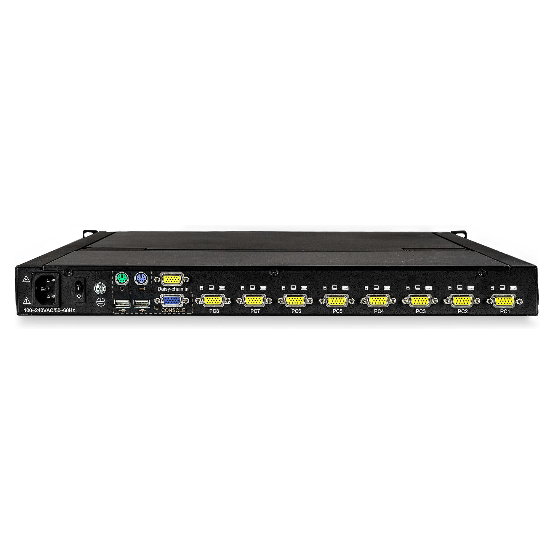 KVM Switch STARTECH.COM RKCONS1708K (8-portni, 17" LCD, 1U Rackmount, VGA, USB)-10