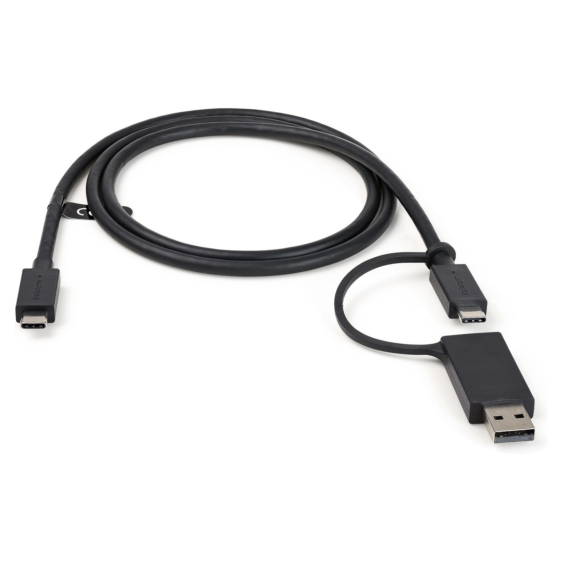 USB kabel STARTECH USBCCADP 1m (hibridni 2-u-1, USB-C na USB-C 10Gbps/100W PD, USB-A na USB-C 5Gbps)-13