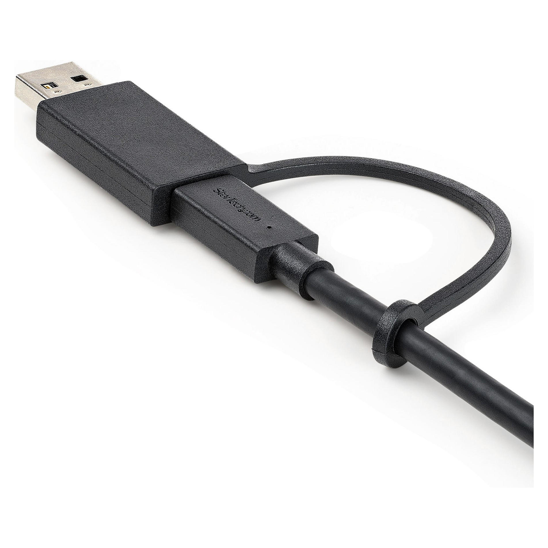 USB kabel STARTECH USBCCADP 1m (hibridni 2-u-1, USB-C na USB-C 10Gbps/100W PD, USB-A na USB-C 5Gbps)-16