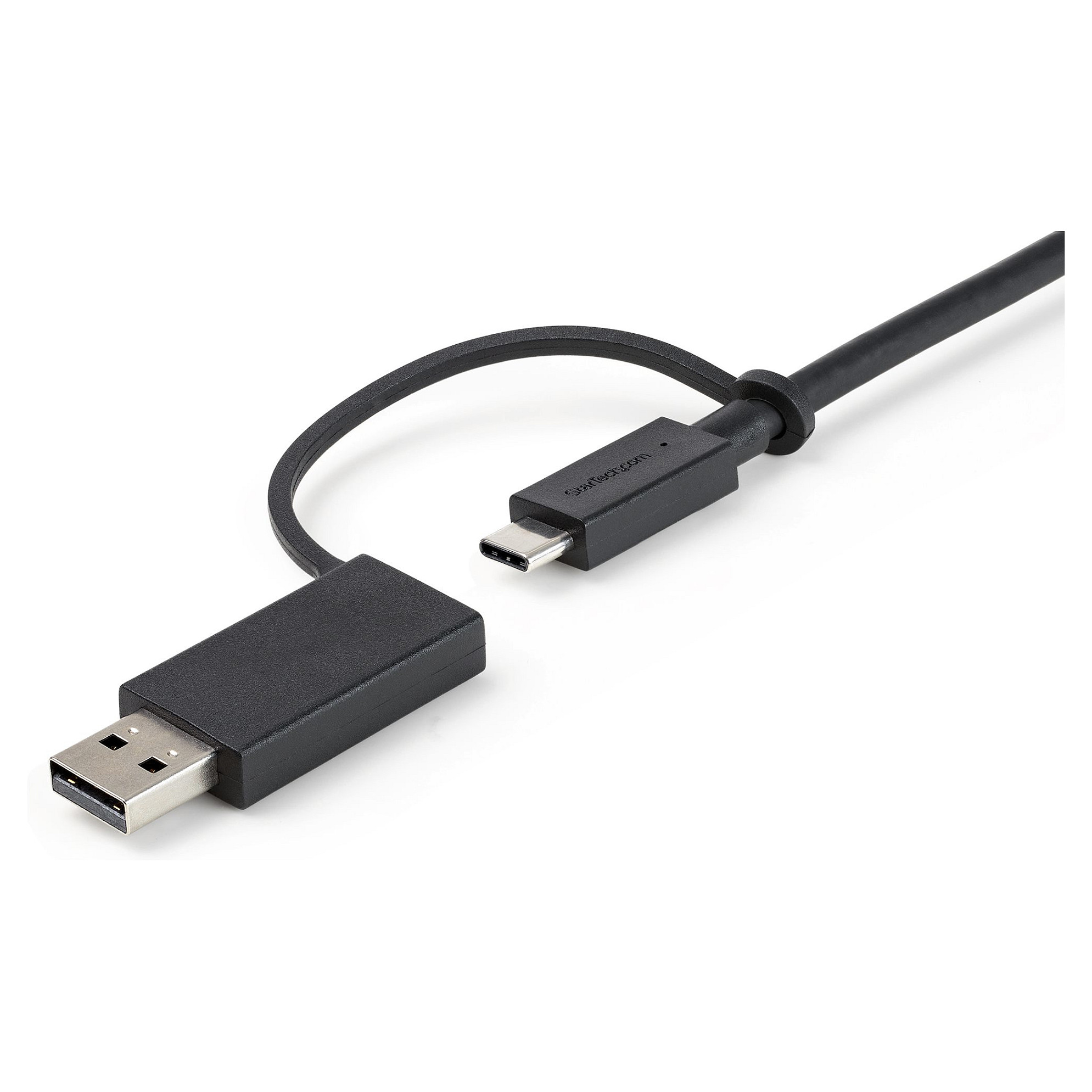 USB kabel STARTECH USBCCADP 1m (hibridni 2-u-1, USB-C na USB-C 10Gbps/100W PD, USB-A na USB-C 5Gbps)-18