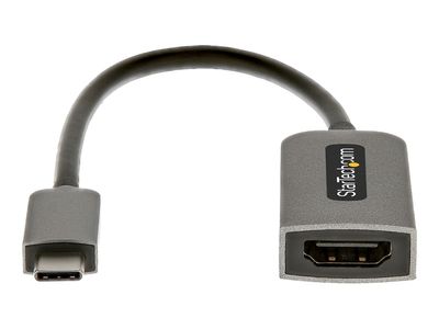 USB C na HDMI adapter STARTECH.COM (4K 60Hz UHD video, HDR10, USB-C na HDMI 2.0b adapter dongle, USB Type-C DP Alt Mode na HDMI monitor/zaslon/projektor, USB C-0