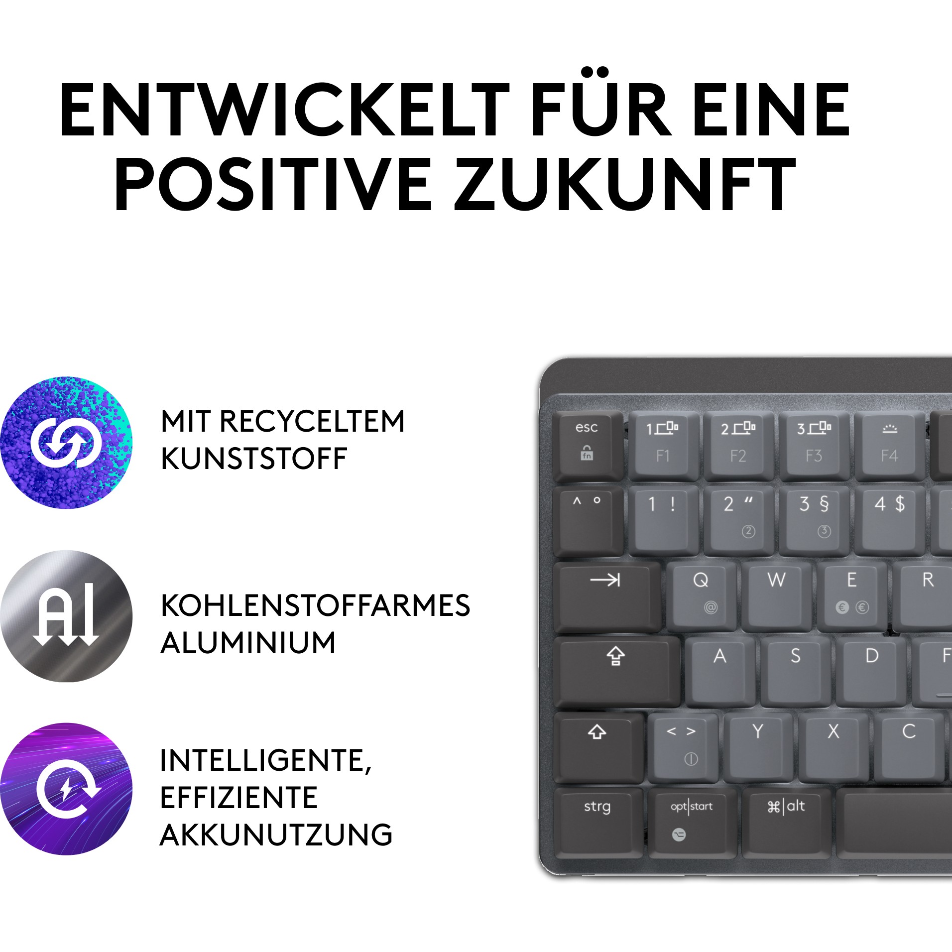 Tipkovnica LOGITECH MX Mini grafit – internacionalna non HR tipkovnica-9