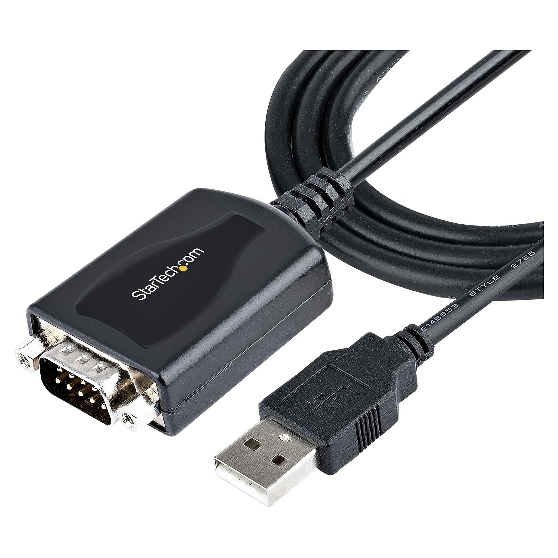 Kabel USB STARTECH.COM (1m, USB na serijski kabel s zadržavanjem COM porta, DB9 muški RS232 to USB pretvarač, Prolific IC, automatski Handshake, W)-4