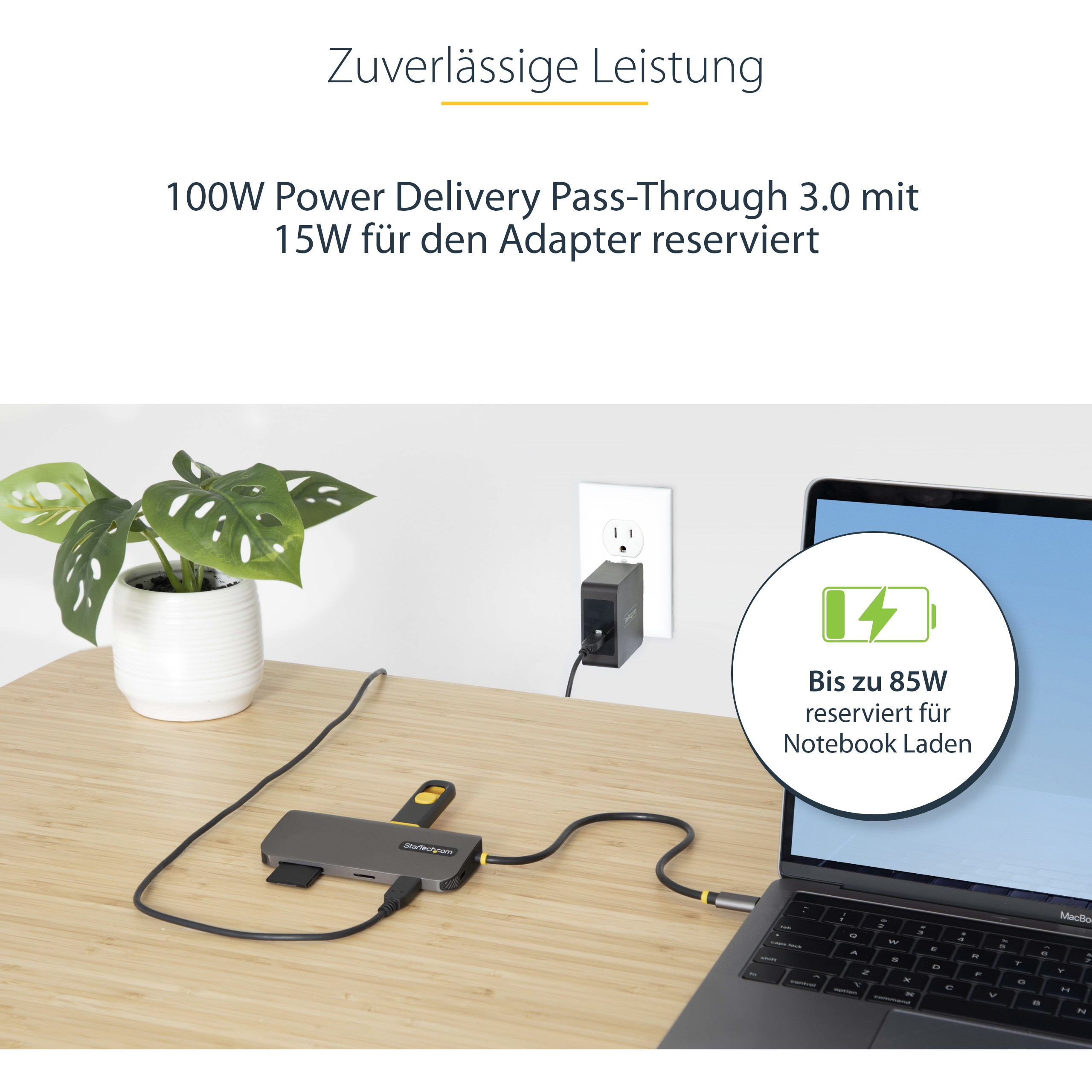 USB-C STARTECH.COM višenamjenski adapter (4K 60Hz HDMI, 3x USB 3.2 Gen 1, GbE, SD/MicroSD, 100W PD)-15