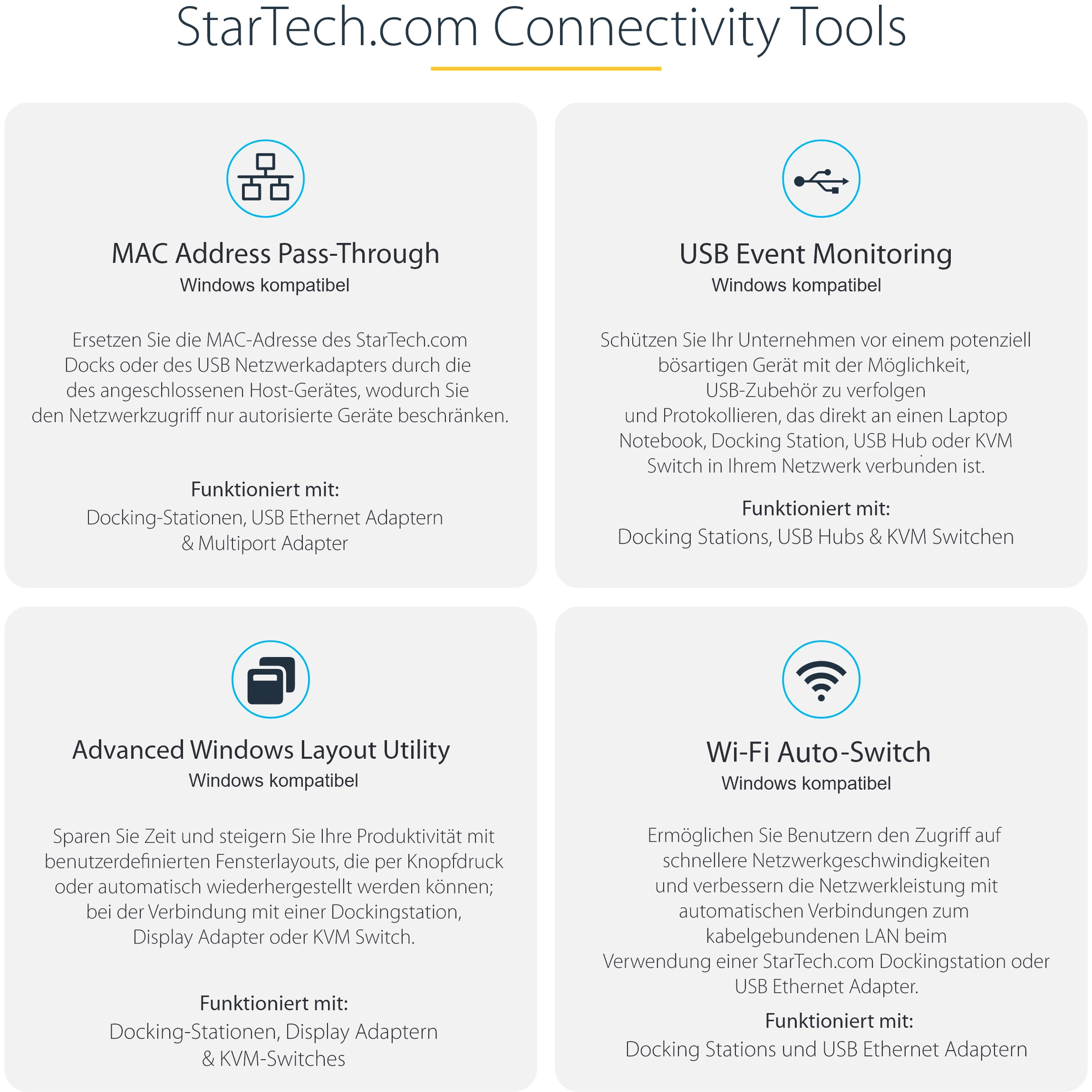 USB-C STARTECH.COM višenamjenski adapter (4K 60Hz HDMI, 3x USB 3.2 Gen 1, GbE, SD/MicroSD, 100W PD)-17
