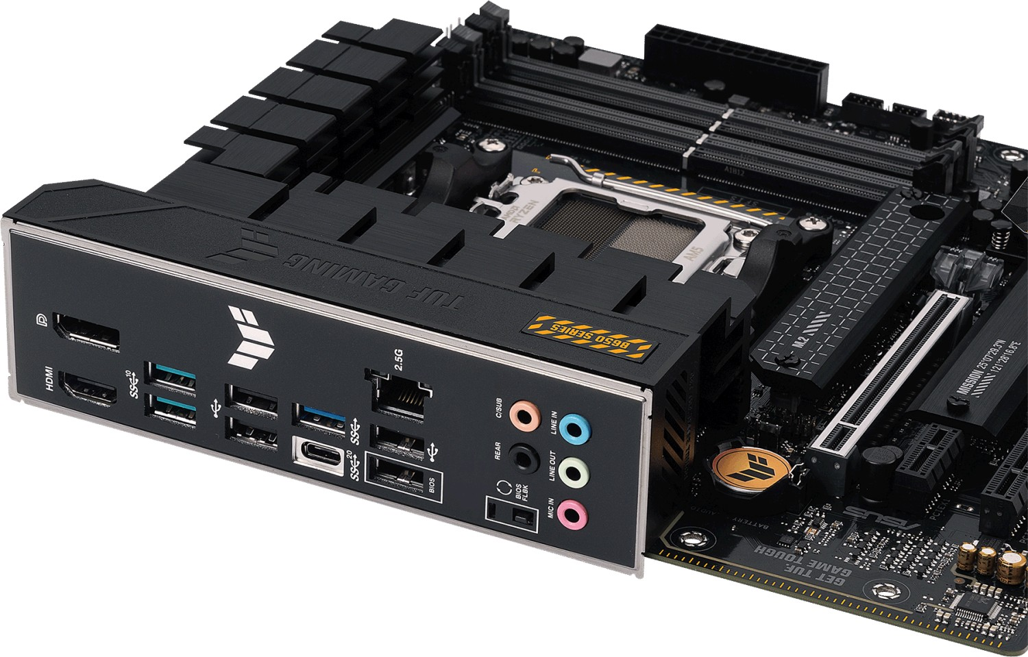Gaming matična ploča ASUS TUF B650M-PLUS (AMD AM5 utor, AMDB650)-8