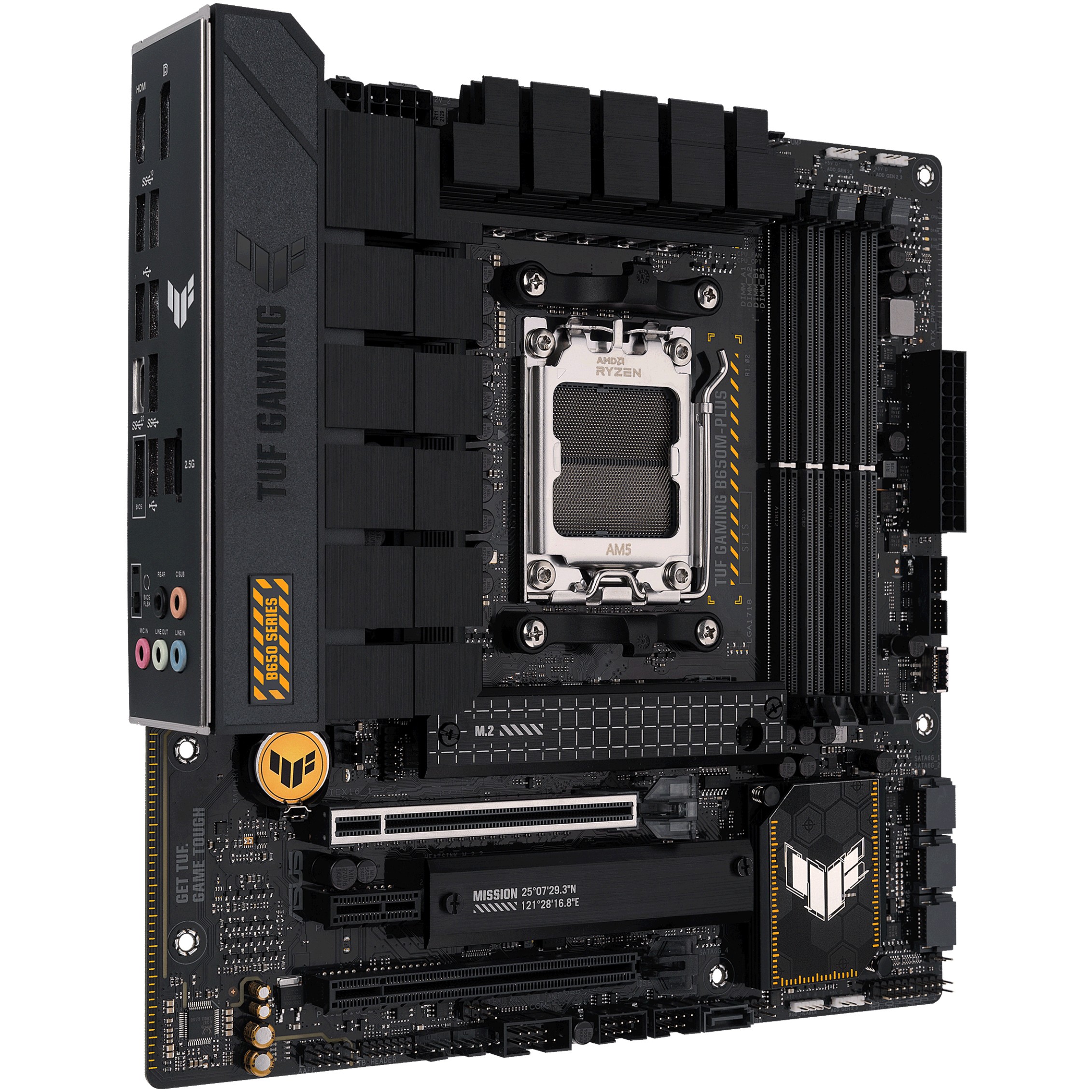 Gaming matična ploča ASUS TUF B650M-PLUS (AMD AM5 utor, AMDB650)-11