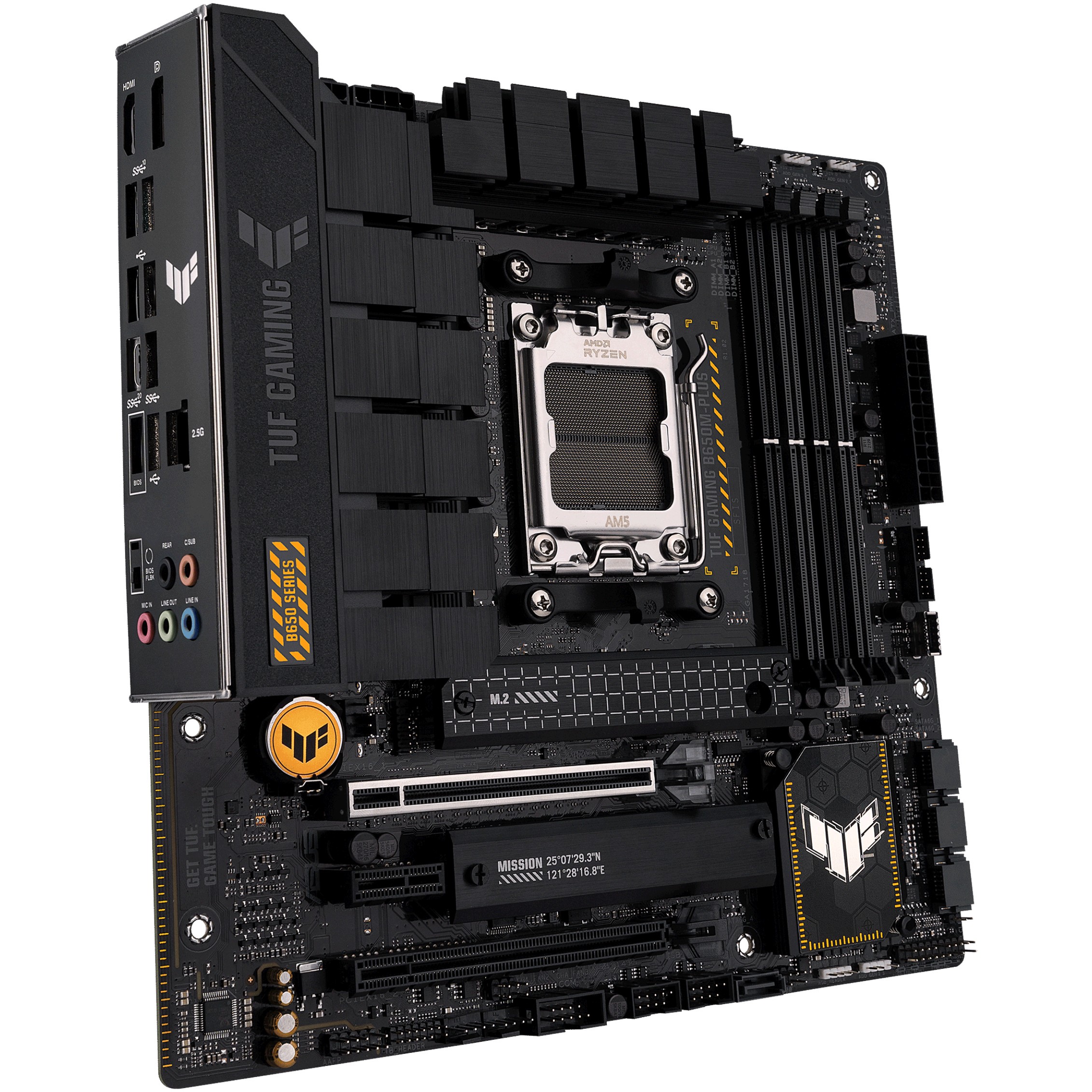 Gaming matična ploča ASUS TUF B650M-PLUS (AMD AM5 utor, AMDB650)-16