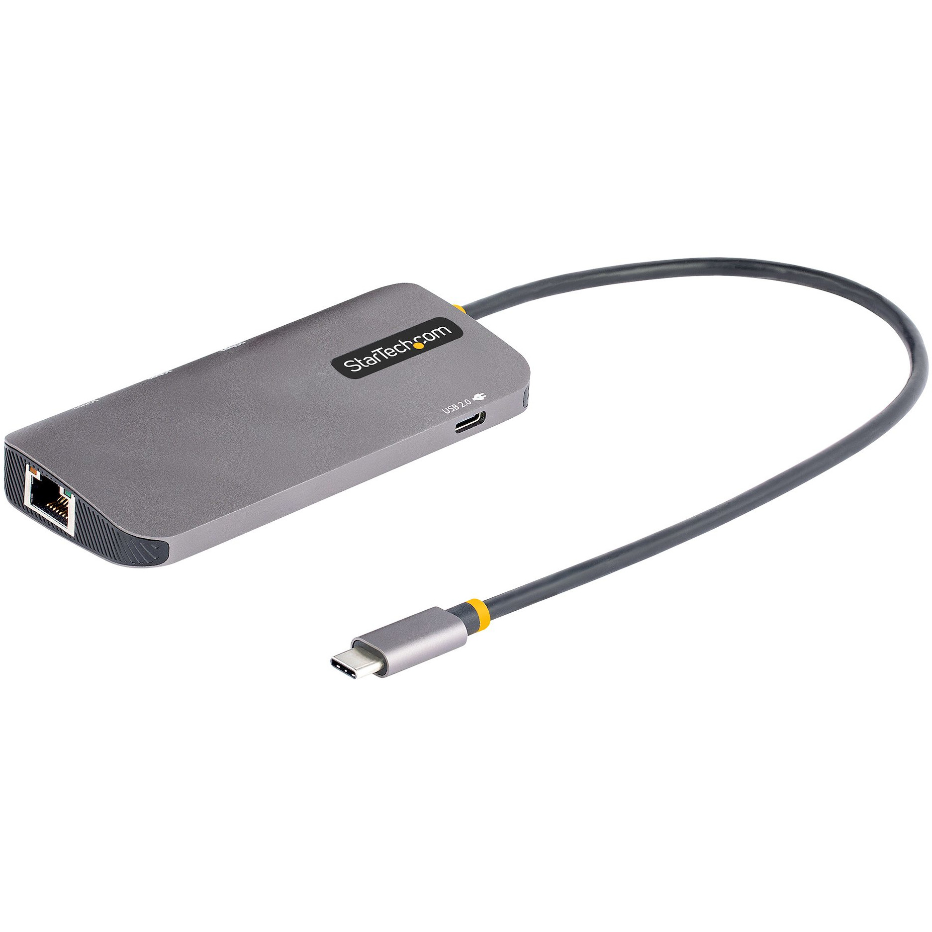 USB-C STARTECH.COM višenamjenski adapter (4K 60Hz HDMI, 3-portni USB-A 3.2 hub, 100W napajanje, GbE)-10