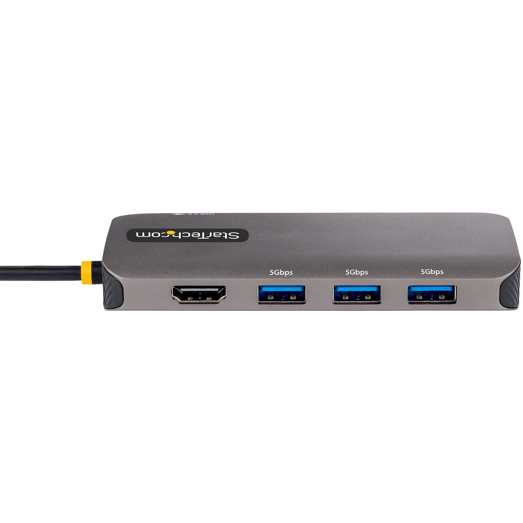 USB-C STARTECH.COM višenamjenski adapter (4K 60Hz HDMI, 3-portni USB-A 3.2 hub, 100W napajanje, GbE)-13