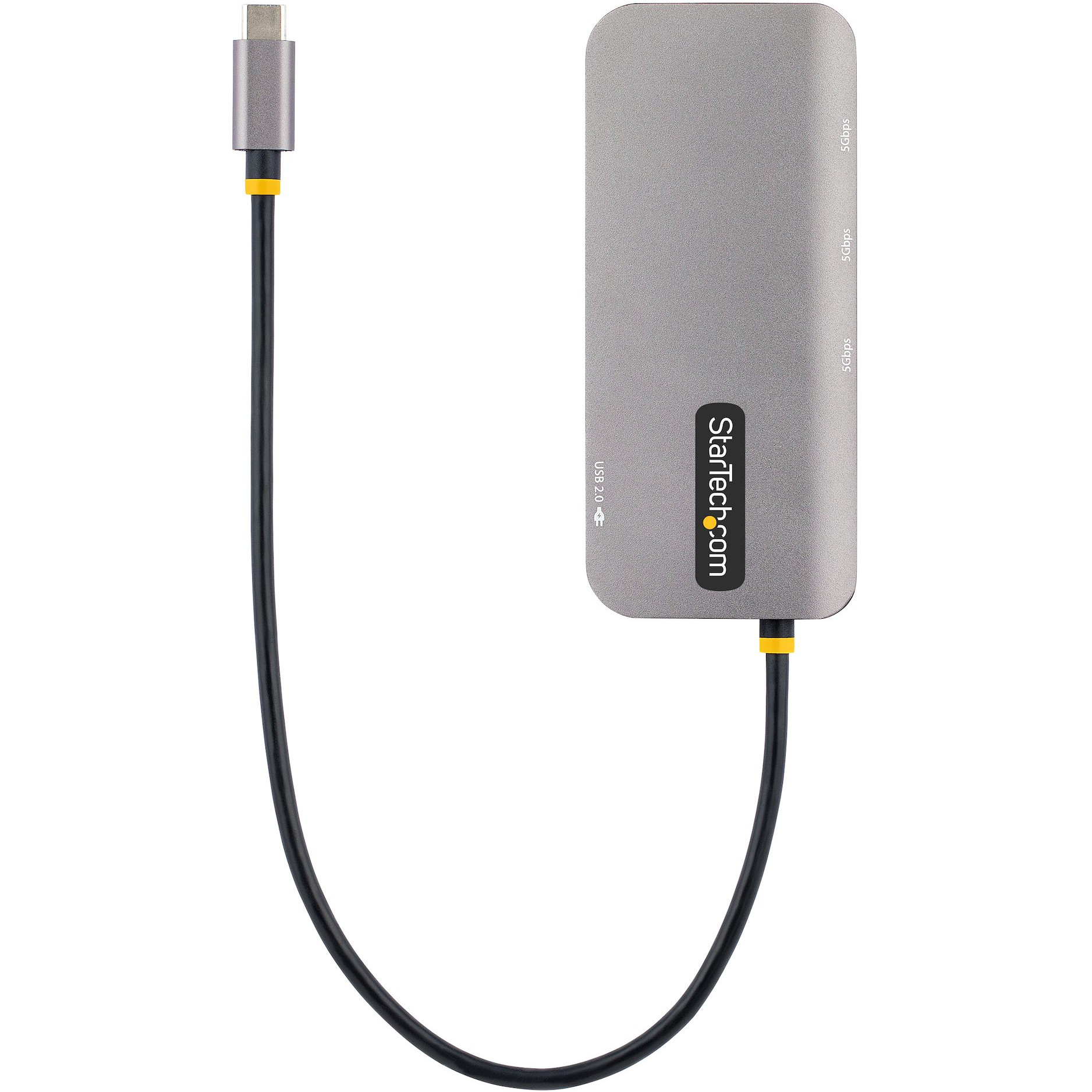 USB-C STARTECH.COM višenamjenski adapter (4K 60Hz HDMI, 3-portni USB-A 3.2 hub, 100W napajanje, GbE)-18