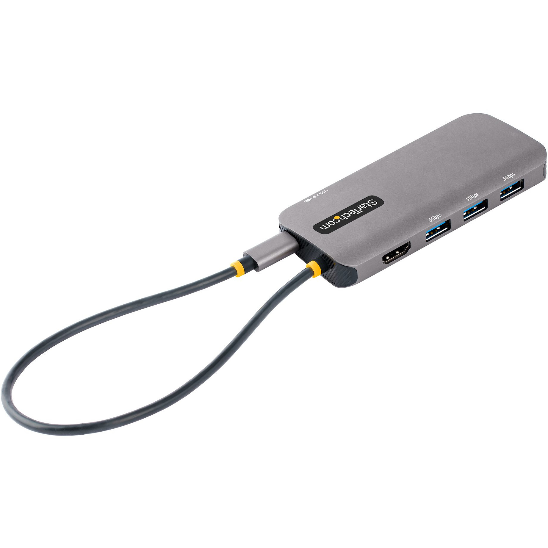 USB-C STARTECH.COM višenamjenski adapter (4K 60Hz HDMI, 3-portni USB-A 3.2 hub, 100W napajanje, GbE)-19