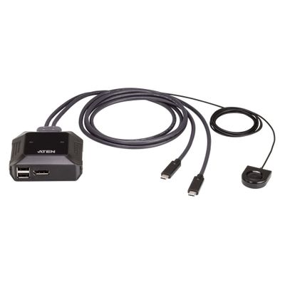 Kabel KVM Switch ATEN (2P USB-C 4K DP US3312)