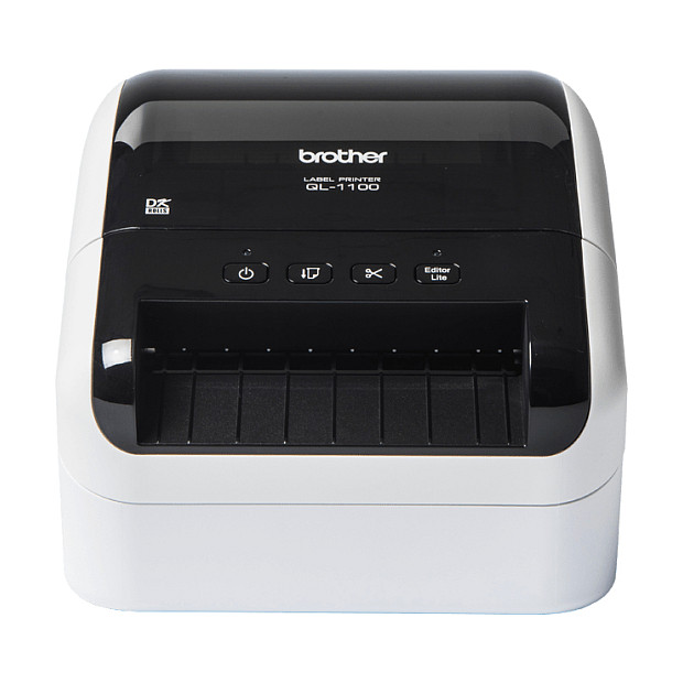 Pisač naljepnica BROTHER QL-1100c (široki format 101.6 mm, 300 dpi, USB)-2