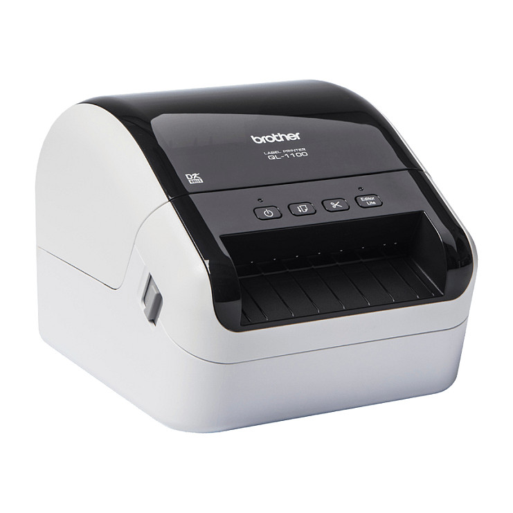 Pisač naljepnica BROTHER QL-1100c (široki format 101.6 mm, 300 dpi, USB)-5