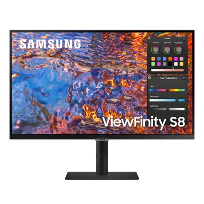 Monitor SAMSUNG ViewFinity S8 S27B800PXP S80PB Series (27" IPS, 60Hz, HDR, 3840 x 2160 4K UHD crni)-2