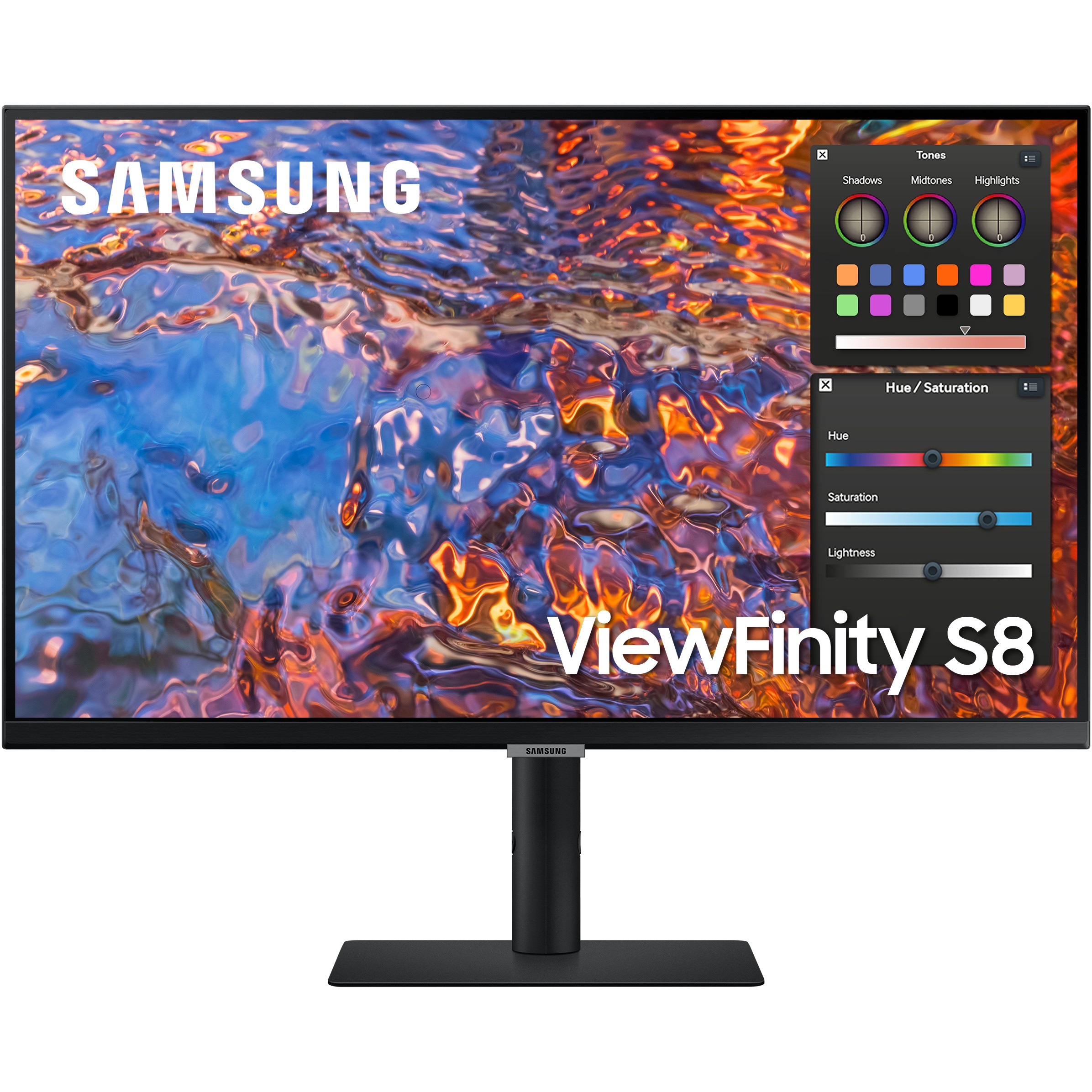 Monitor SAMSUNG ViewFinity S8 S27B800PXP S80PB Series (27" IPS, 60Hz, HDR, 3840 x 2160 4K UHD crni)-3