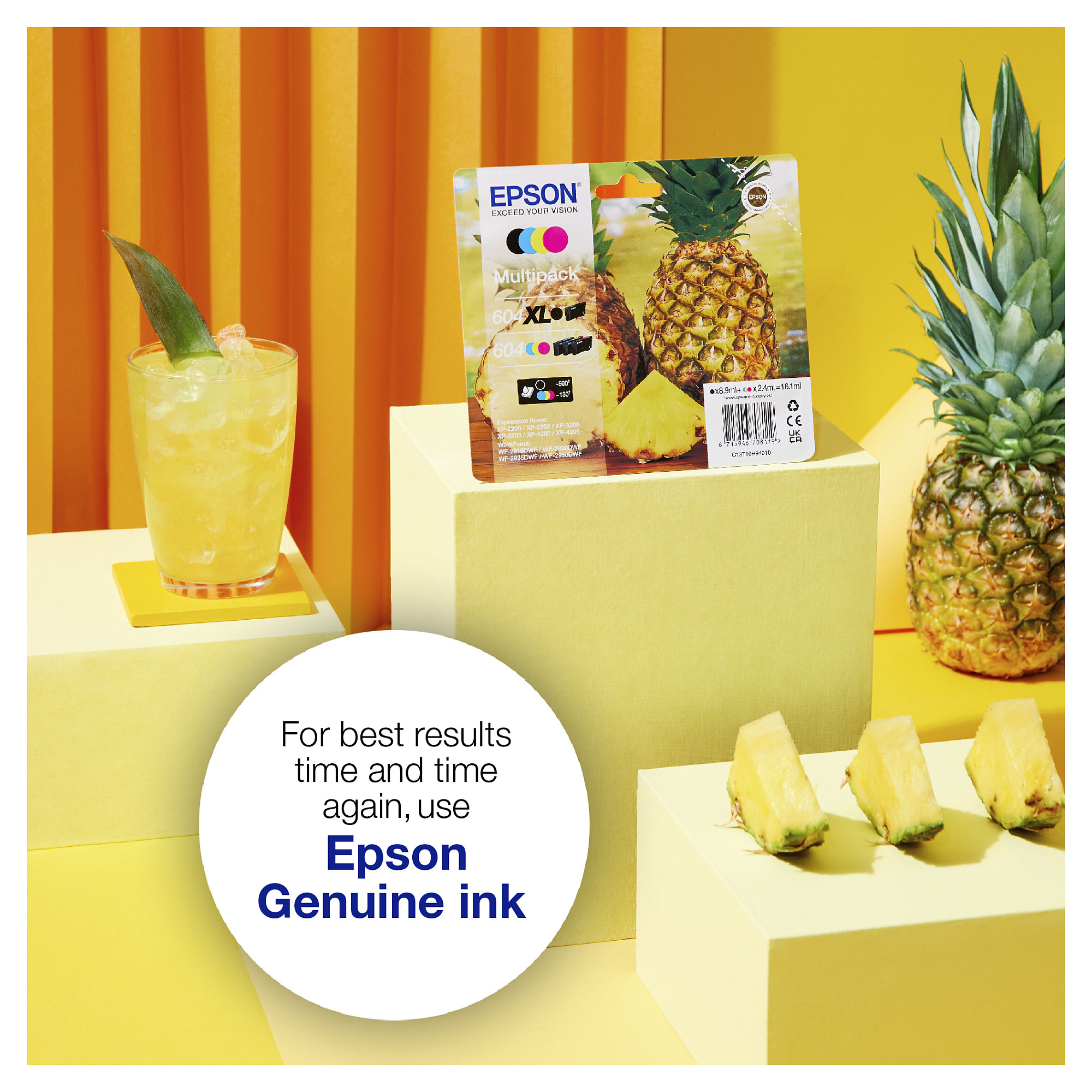 Tinta EPSON 604 Multipack (crna boja, žuta boja, plava boja, magenta boja)-8