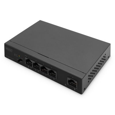 Switch DIGITUS Ethernet 4-Port PoE-2