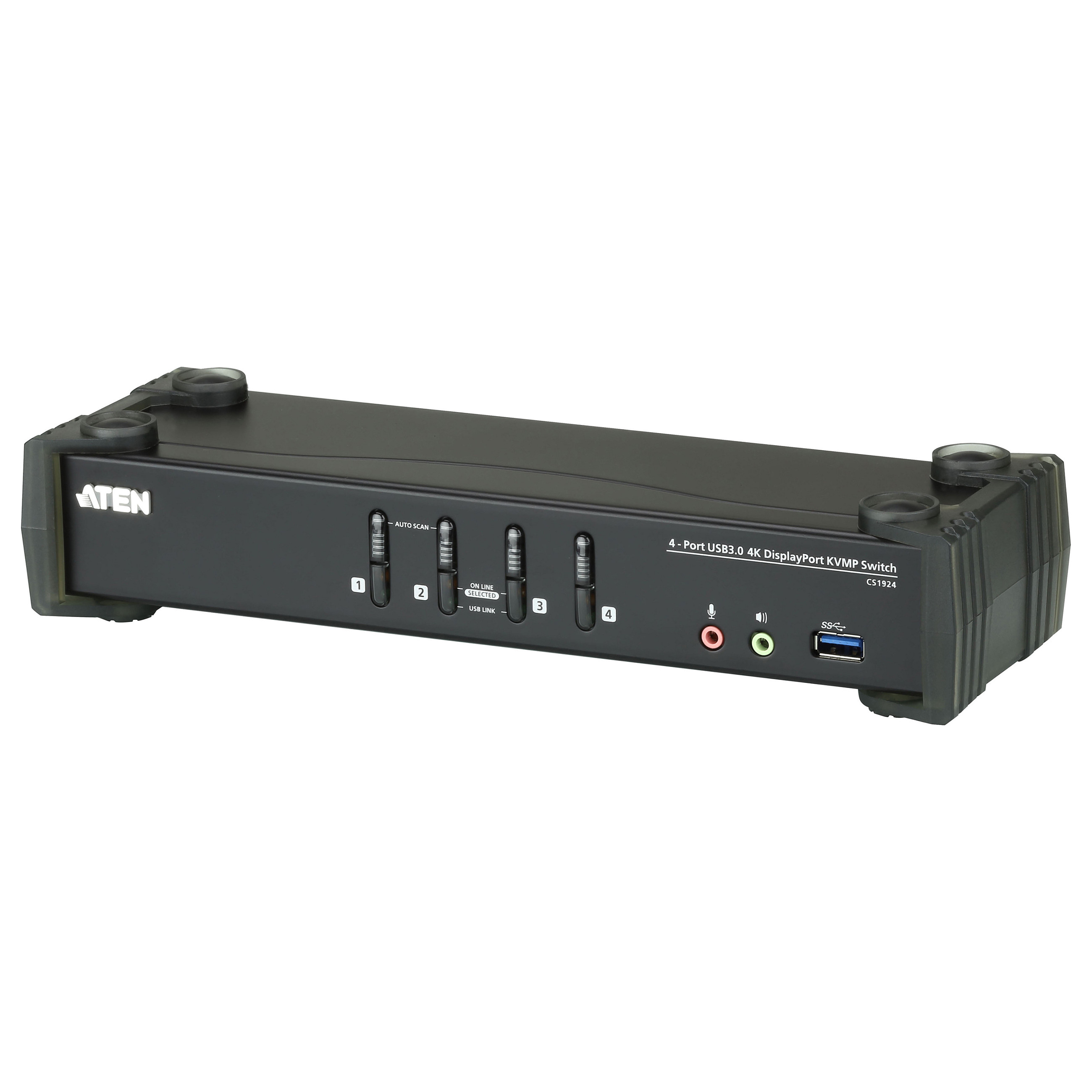 KVM / audio / USB prekidač ATEN CS1924 KVMP Switch (4 porta)-0