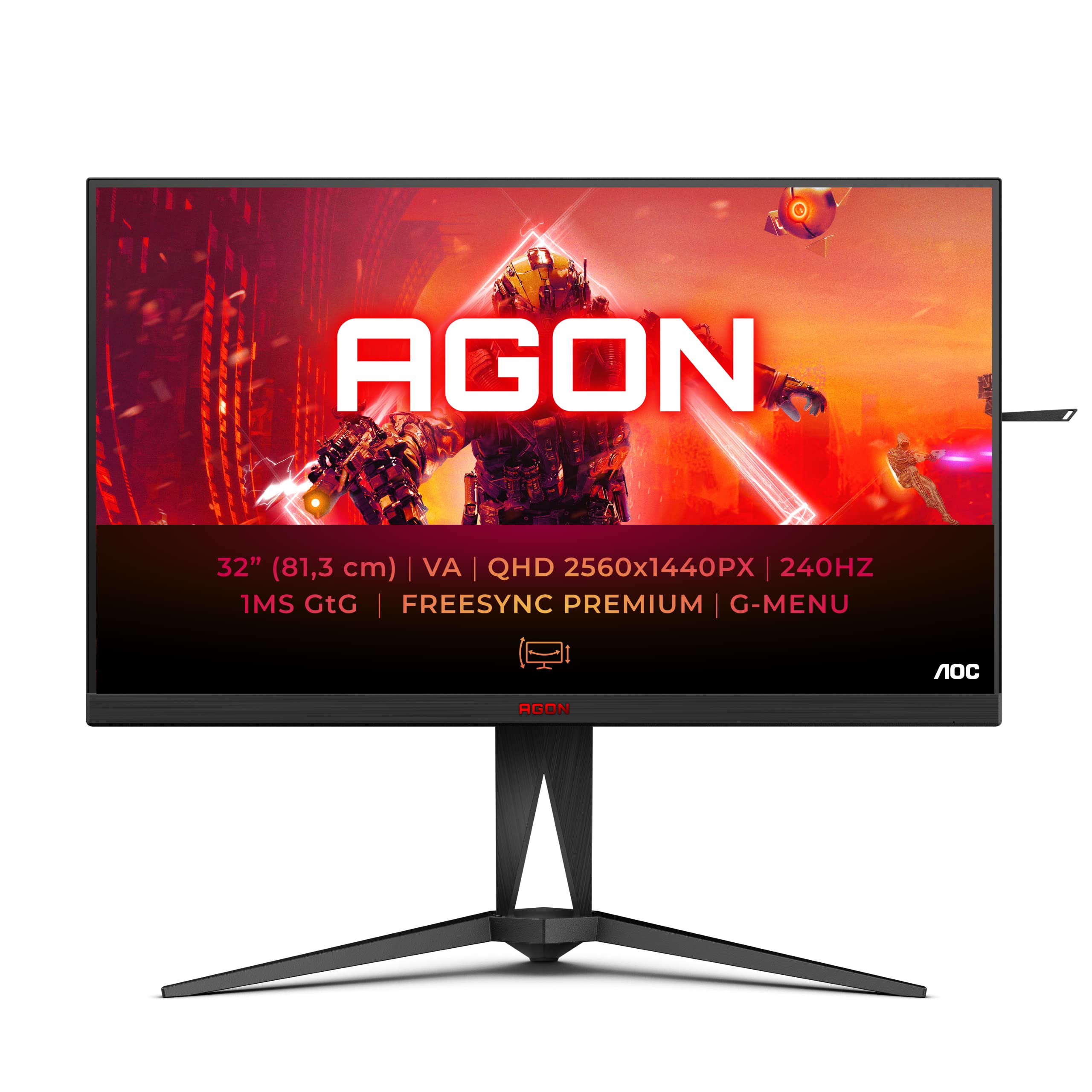 Gaming monitor AOC AGON AG5 Series AG325QZN (80 cm (31.5"), 2560 x 1440 WQHD)-10