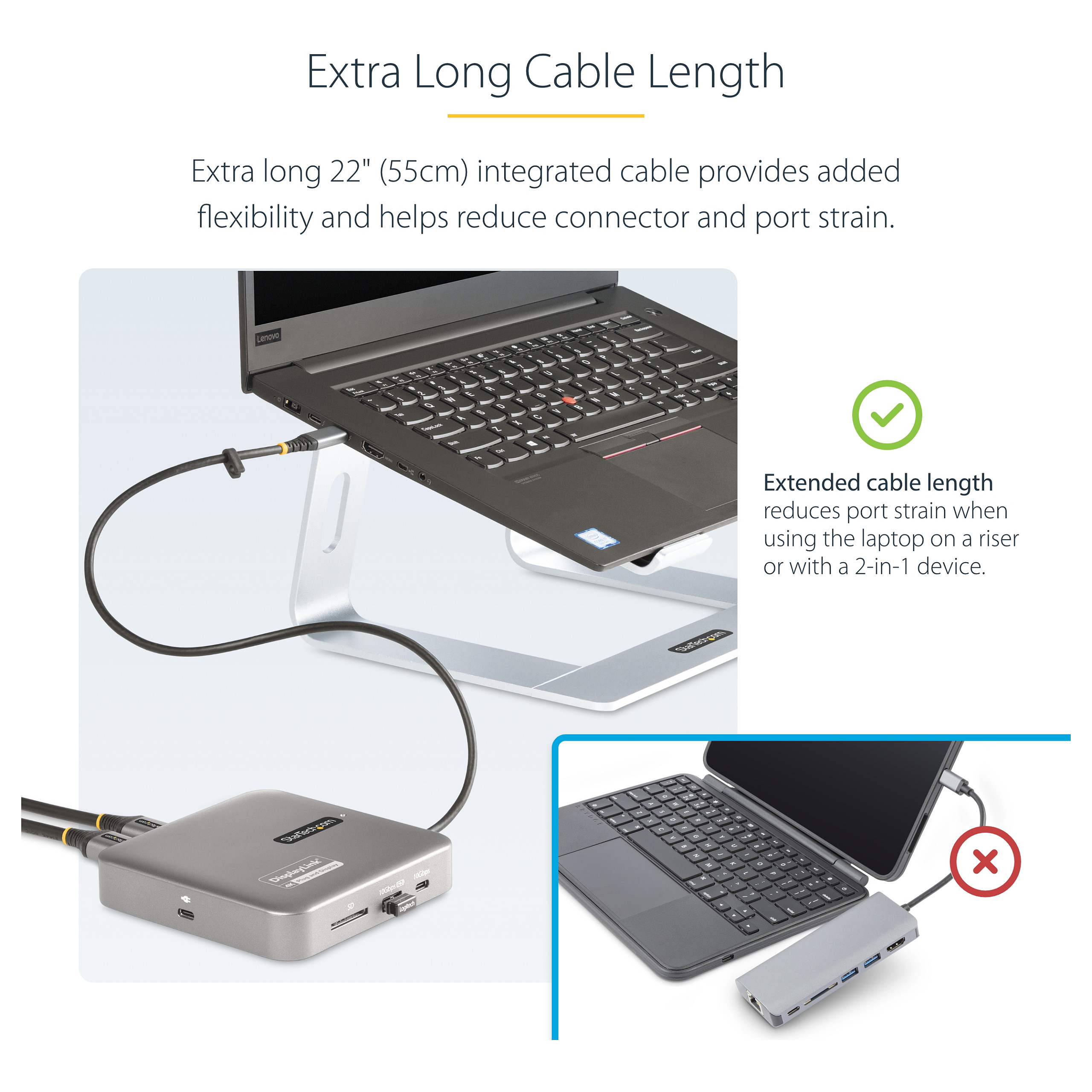 USB-C ADAPTER STARTECH.COM univerzalni (2x hdmi, 2-port usb 3.2 gen 2, sd čitač, gigabit ethernet)-26