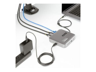 USB-C ADAPTER STARTECH.COM univerzalni (2x hdmi, 2-port usb 3.2 gen 2, sd čitač, gigabit ethernet)-2