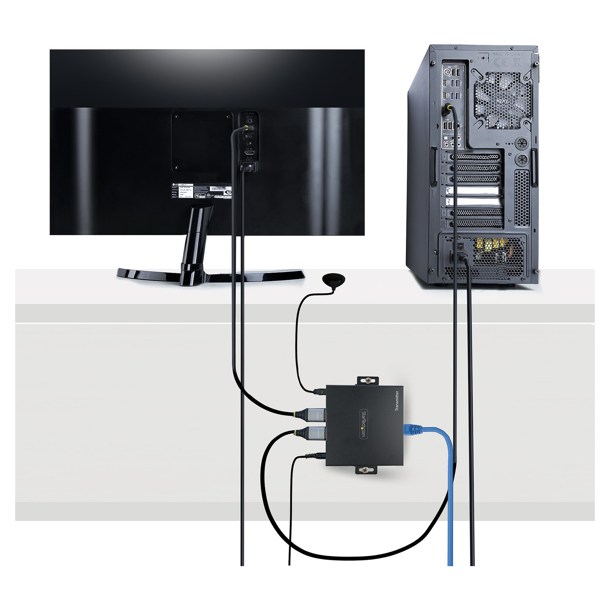 HDMI Extender STARTECH.COM ST121HD20V (4K 60Hz, HDR, do 70m, HDMI preko CAT6)-25