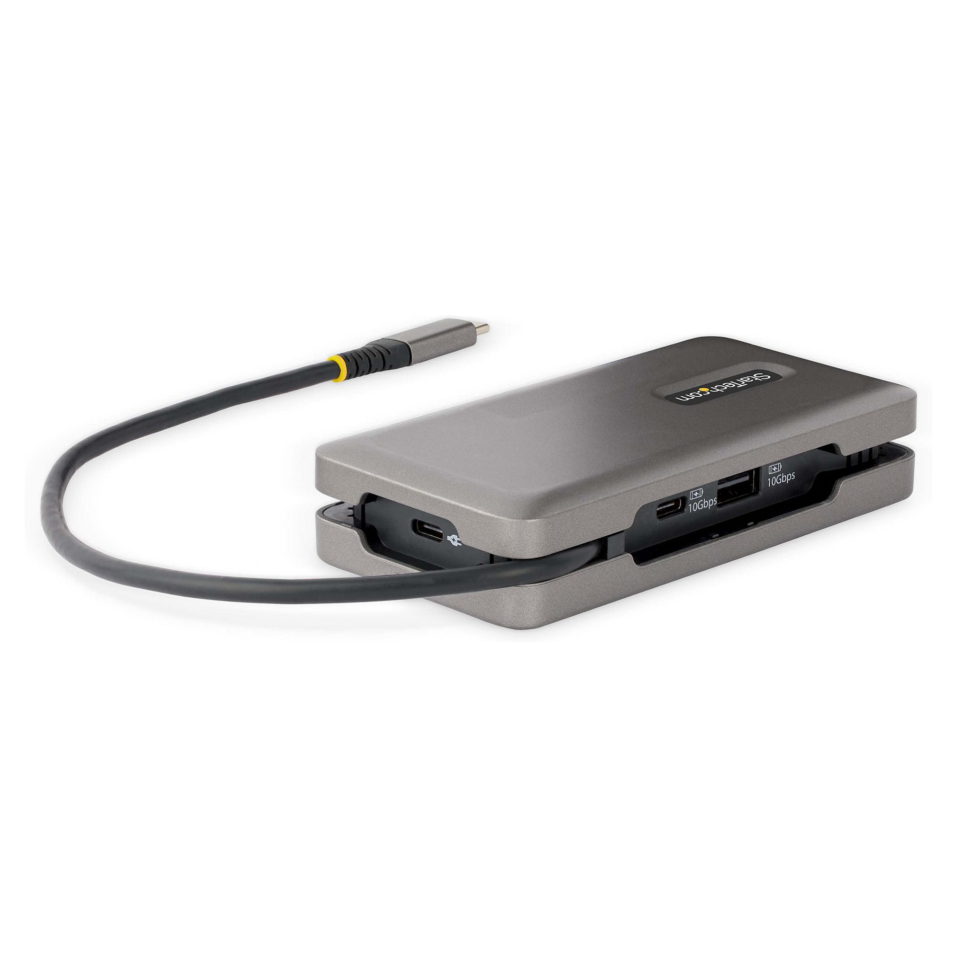 USB-C Multiport Adapter STARTECH.COM 102B-USBC-MULTIPORT (4K 60Hz HDMI/VGA, 100W PD, 3-portni USB Hub, GbE)-11