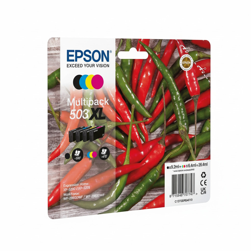 Toner EPSON 503XL multipack - crna boja, plava boja, žuta boja, magenta boja-0