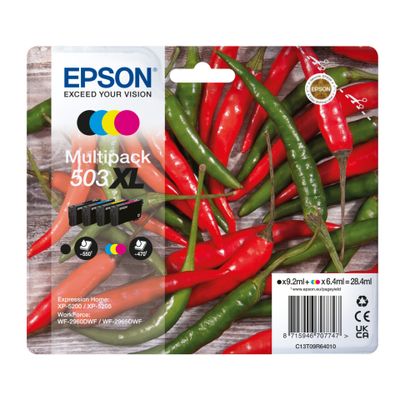 Toner EPSON 503XL multipack - crna boja, plava boja, žuta boja, magenta boja