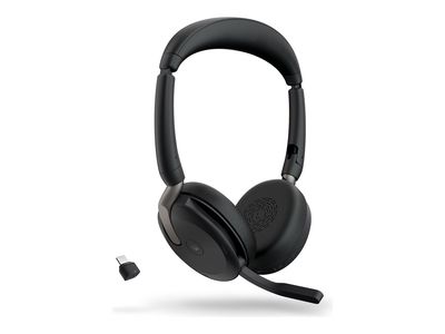 Slušalice JABRA Evolve2 65 Flex MS A WLC (on-ear, Hybrid ANC, Jabra AirComfort tehnologija, preklopni dizajn)-0