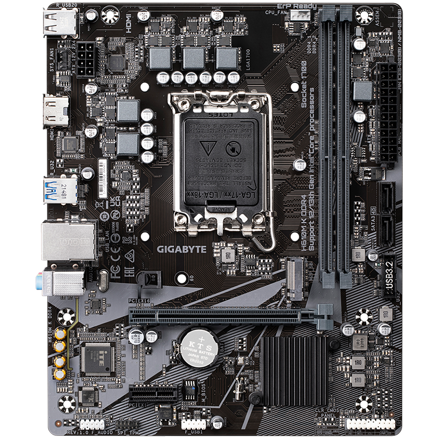 Matična ploča GIGABYTE H610M K DDR4 (Intel 1700)-3