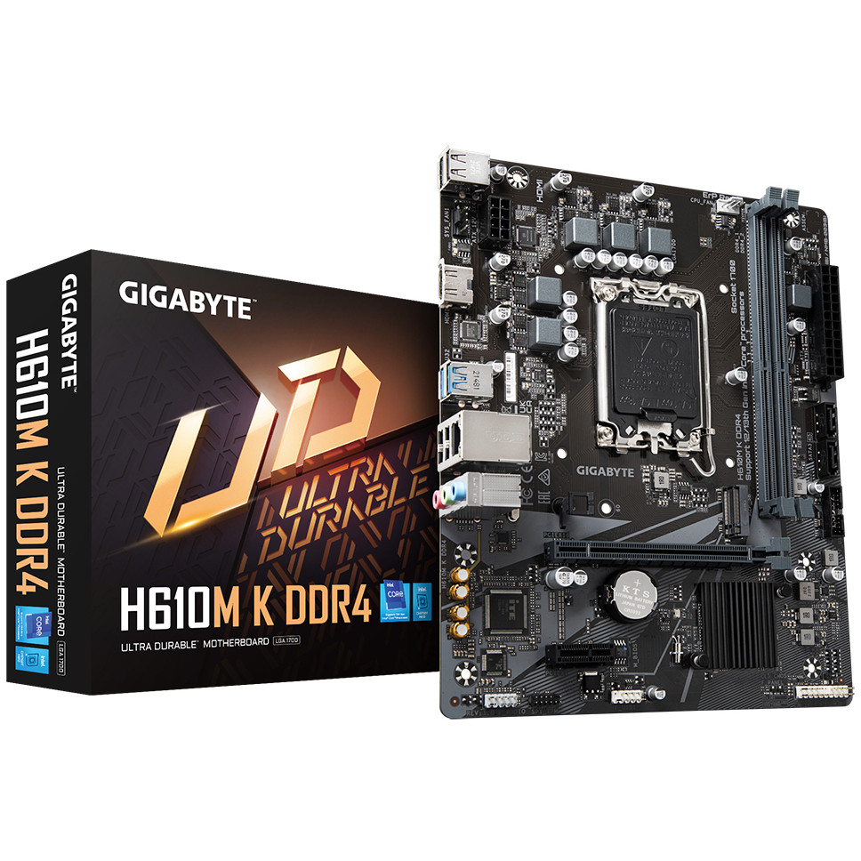 Matična ploča GIGABYTE H610M K DDR4 (Intel 1700)-5