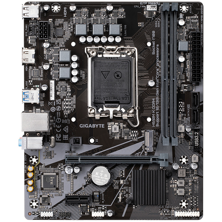 Matična ploča GIGABYTE H610M K DDR4 (Intel 1700)-7