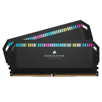 RAM CORSAIR Dominator Platinum RGB (64 GB 2 x 32 GB Kit, DDR5-6400 DIMM CL32)-0