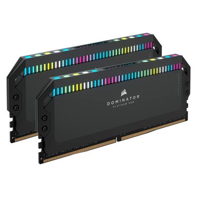 RAM CORSAIR Dominator Platinum RGB komplet (64 GB: 2 x 32 GB, DDR5 6600 DIMM CL32)-0