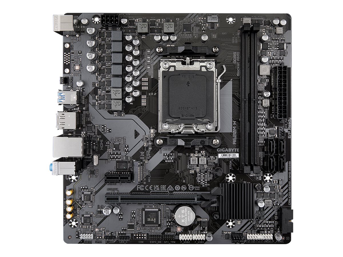 Matična ploča GIGABYTE A620M H (mikro ATX, Socket AMD AM5, AMD A620)-10