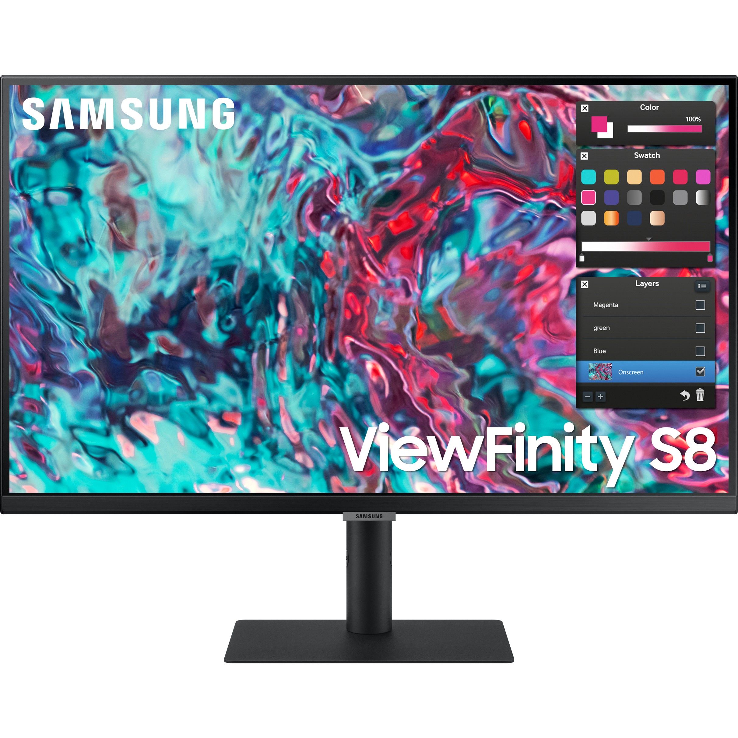 Monitor SAMSUNG ViewFinity S8 S27B800TGU (68 cm (27'), 3840 x 2160 4K UHD)-15