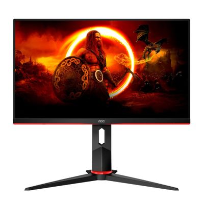 Monitor AOC Q24G2A/BK (23.8" IPS, 165Hz, 2560 x 1440, gaming crno-crveni)-2
