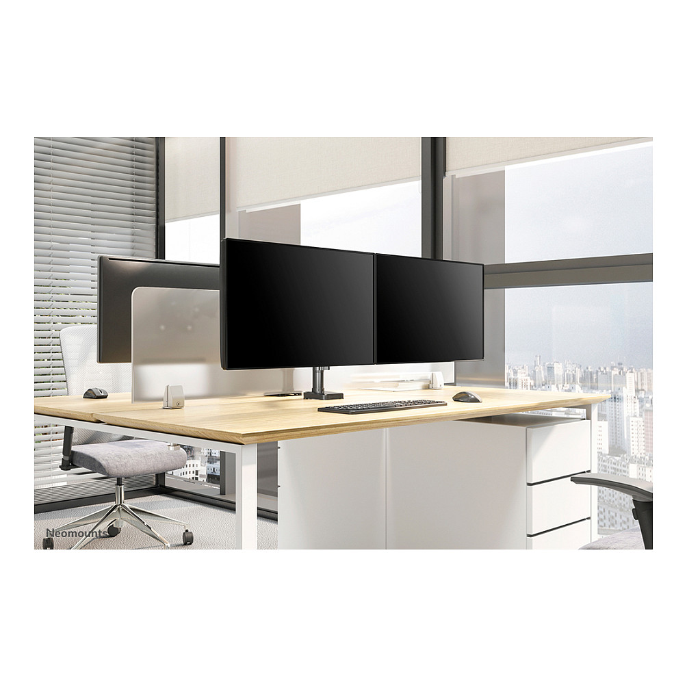 Dvostruki nosač monitora za stol NEOMOUNTS DS70-750BL2 crna-37
